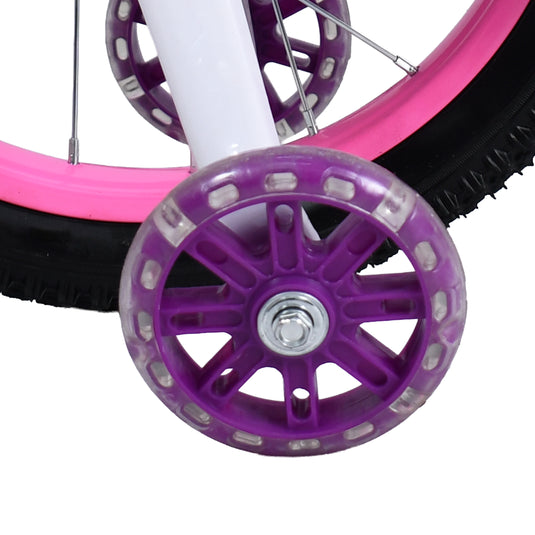 Bicicleta infantil DGZ de 12" Color Morado - 12DGZ-MOR