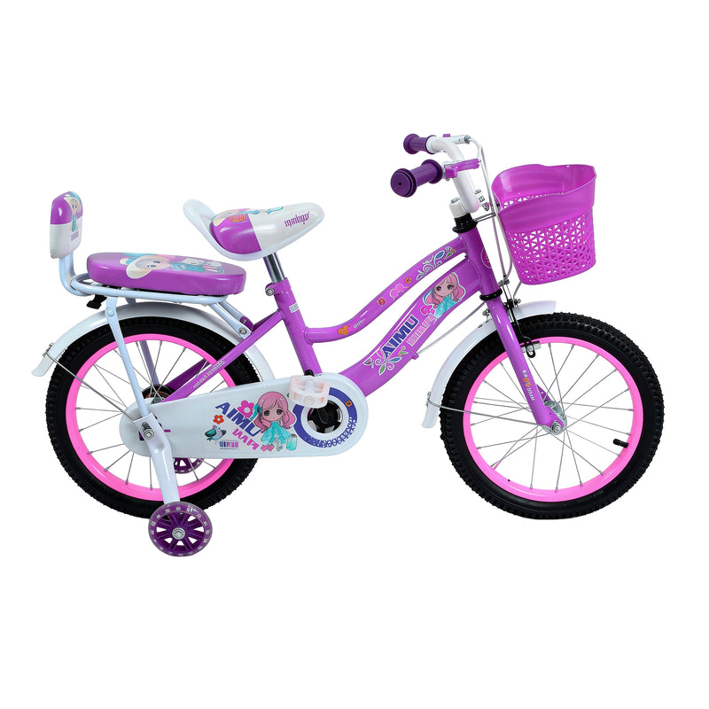 Cargue la imagen en el visor de la galería, Bicicleta infantil DGZ de 16" Color Morado - 16DGZ-MOR
