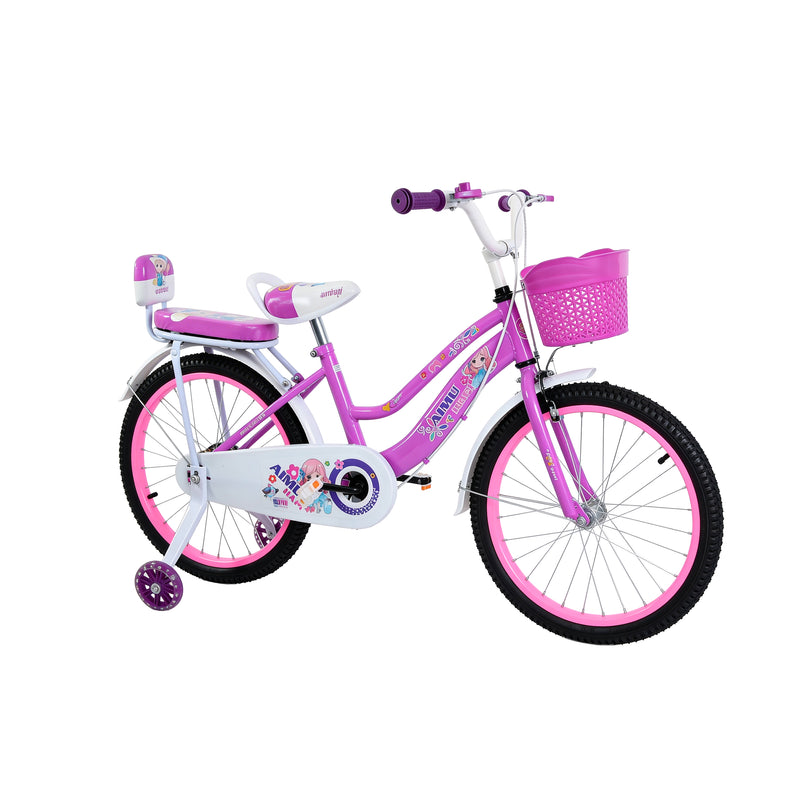 Cargue la imagen en el visor de la galería, Bicicleta infantil DGZ de 20" Color Morado - 20DGZ-MOR
