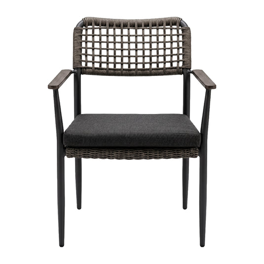 Silla para comedor Interior y Exterior color Carbón Dolce - GLA6319410-CH