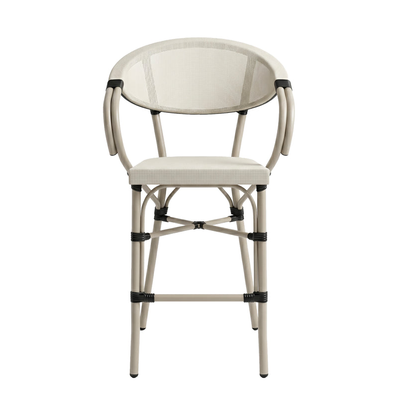 Load image into Gallery viewer, Textilene High Chair for Outdoor and Indoor Color Black DONIA-T26 
