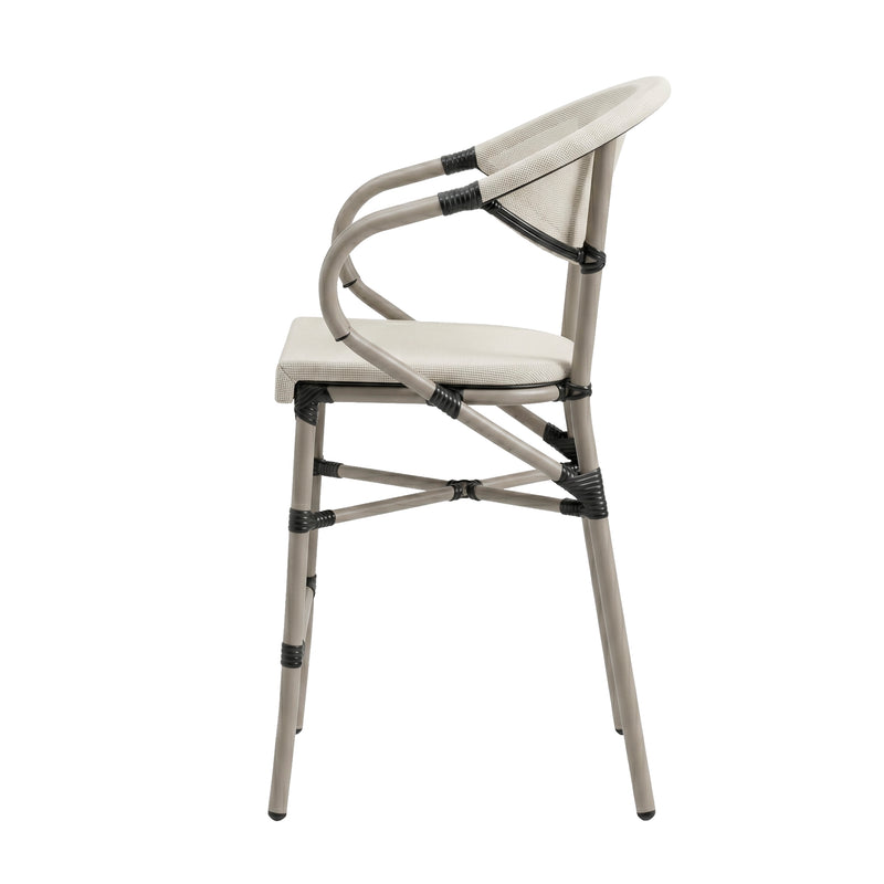 Load image into Gallery viewer, Textilene High Chair for Outdoor and Indoor Color Black DONIA-T26 
