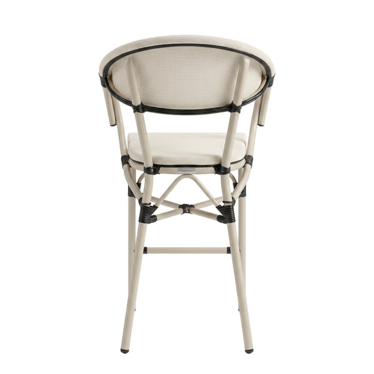 Textilene High Chair for Outdoor and Indoor Color Black DONIA-T26 