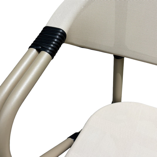 Textilene High Chair for Outdoor and Indoor Color Black DONIA-T26 