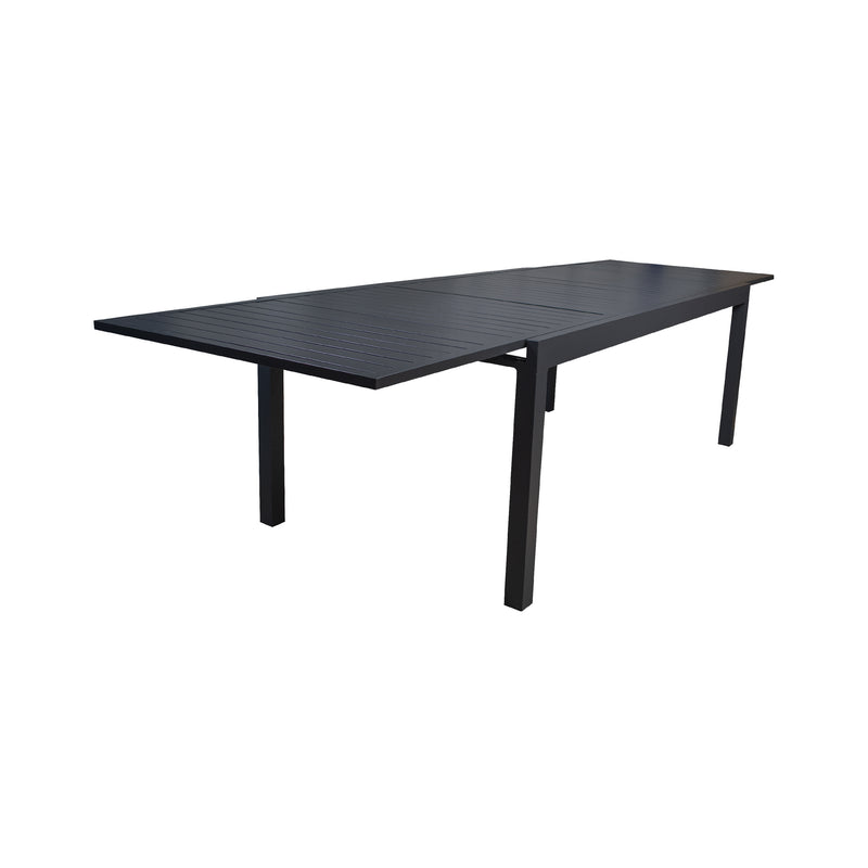 Cargue la imagen en el visor de la galería, Mesa de Comedor para interior y exterior de Aluminio Color Negra DOUME - SDT09305-BLK
