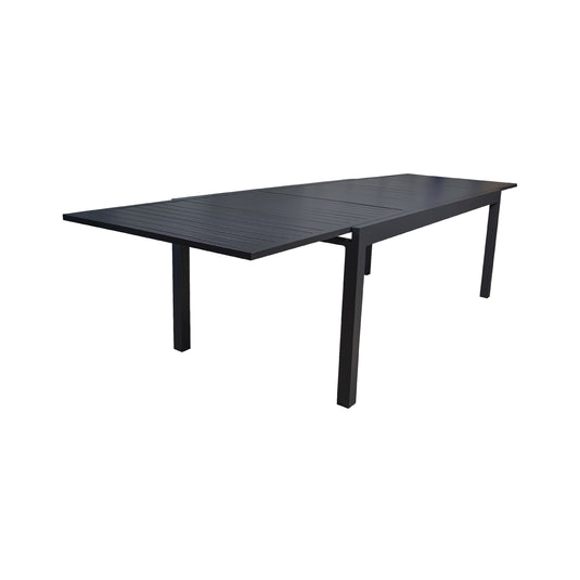 Mesa de Comedor para interior y exterior de Aluminio Color Negra DOUME - SDT09305-BLK