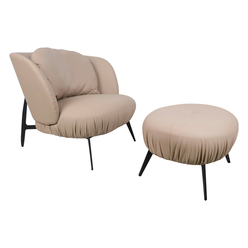 Load image into Gallery viewer, Single armchair with stool EC230 2 pc indoor - EC230 
