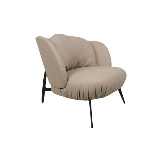 Single armchair with stool EC230 2 pc indoor - EC230 