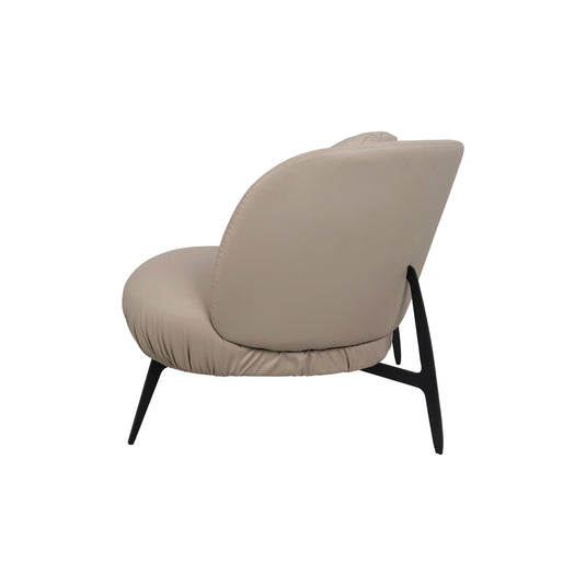 Single armchair with stool EC230 2 pc indoor - EC230 