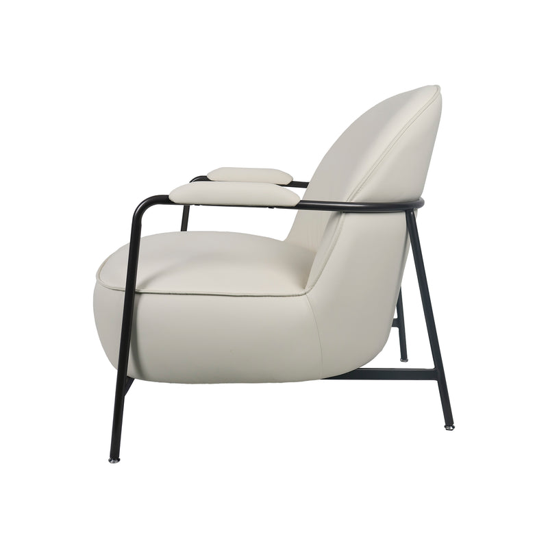 Cargue la imagen en el visor de la galería, Sillón individual EC365 de Interior con PU - EC365-BE
