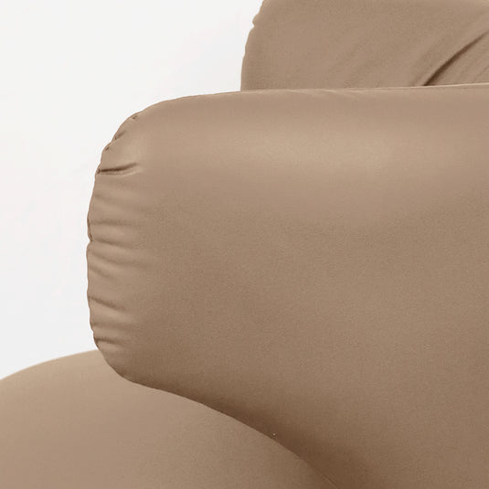 Sillón individual EC411 de Interior color Marrón con PU - EC411-MAR