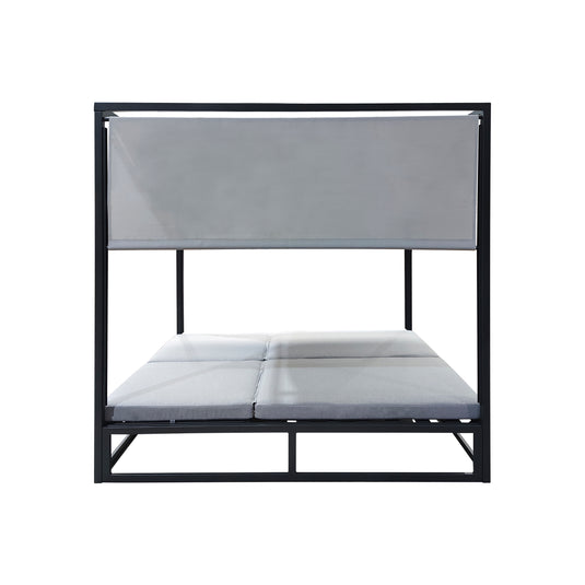 Camastro Doble para Sol  ELANORA color carbón - GL3A530849KD