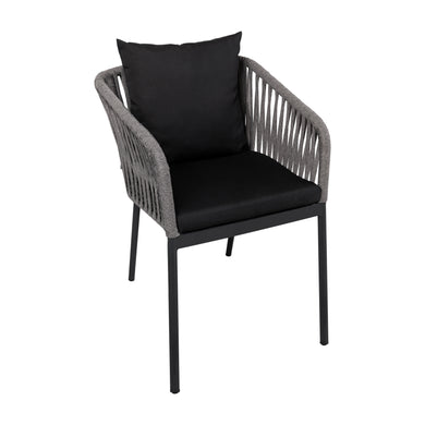 Silla de Lazo para Exterior e Interior Color GRIS JASPEADO ELONA 555-ZF44