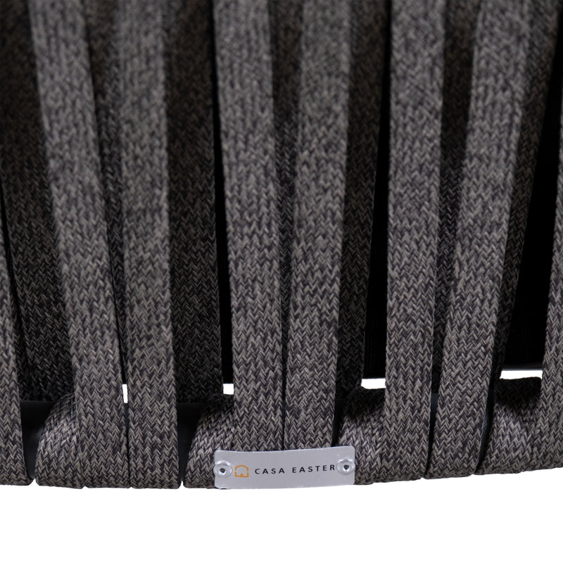 Cargue la imagen en el visor de la galería, Silla de Lazo para Exterior e Interior Color GRIS JASPEADO ELONA 555-ZF44
