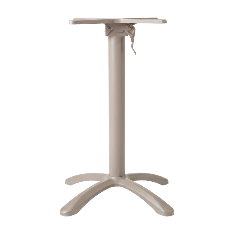 Cargue la imagen en el visor de la galería, Base para cubierta de Mesa Emia de Aluminio Color Champagne - HY-AL429
