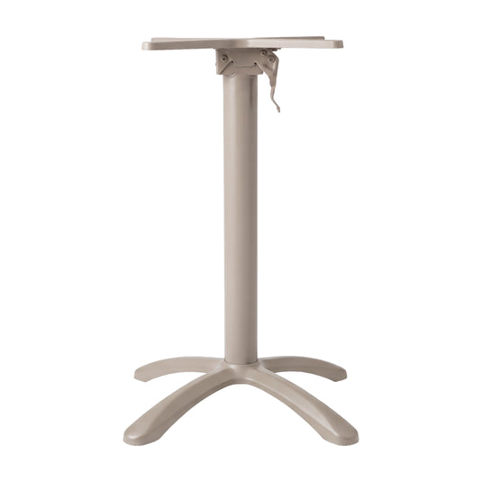 Base para cubierta de Mesa Emia de Aluminio Color Champagne - HY-AL429