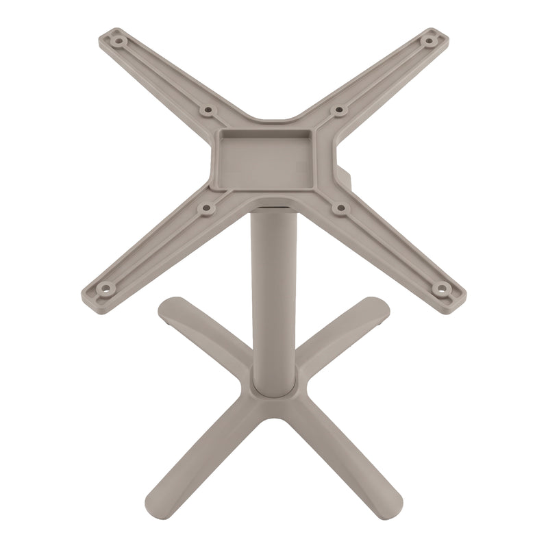 Cargue la imagen en el visor de la galería, Base para cubierta de Mesa Emia de Aluminio Color Champagne - HY-AL429
