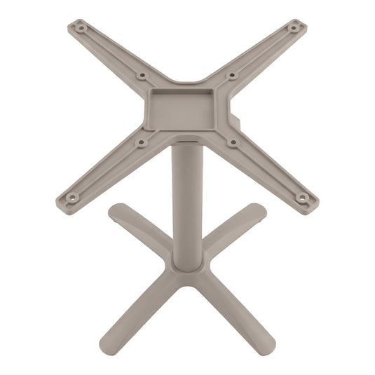 Base para cubierta de Mesa Emia de Aluminio Color Champagne - HY-AL429