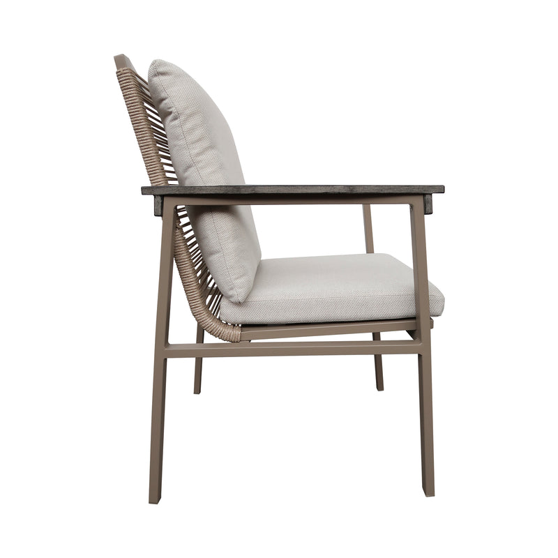 Cargue la imagen en el visor de la galería, Silla para Exterior e Interior  EMILIE Color Champagne - GL3A530088ZCKD
