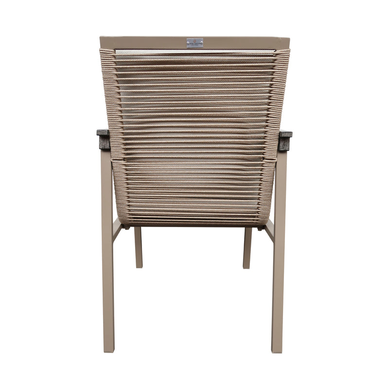 Cargue la imagen en el visor de la galería, Silla para Exterior e Interior  EMILIE Color Champagne - GL3A530088ZCKD
