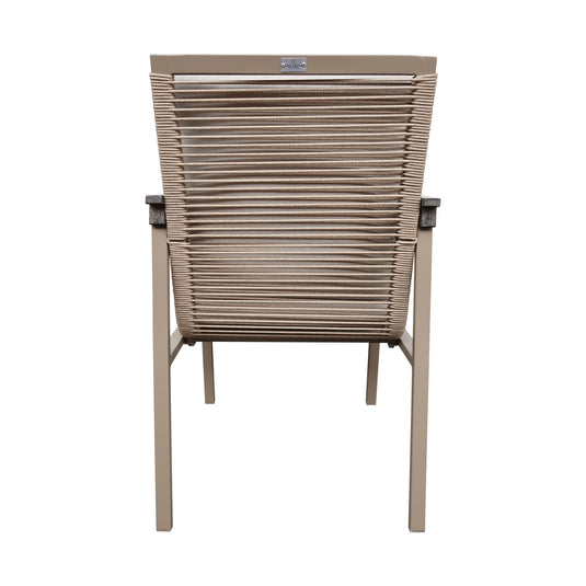 Silla para Exterior e Interior  EMILIE Color Champagne - GL3A530088ZCKD