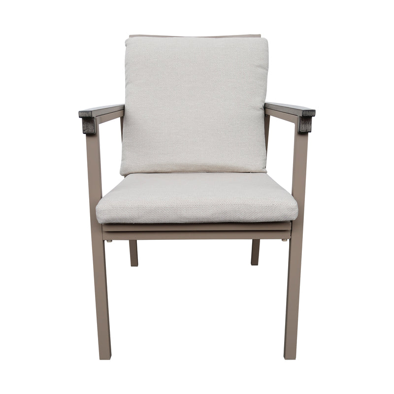 Cargue la imagen en el visor de la galería, Silla para Exterior e Interior  EMILIE Color Champagne - GL3A530088ZCKD

