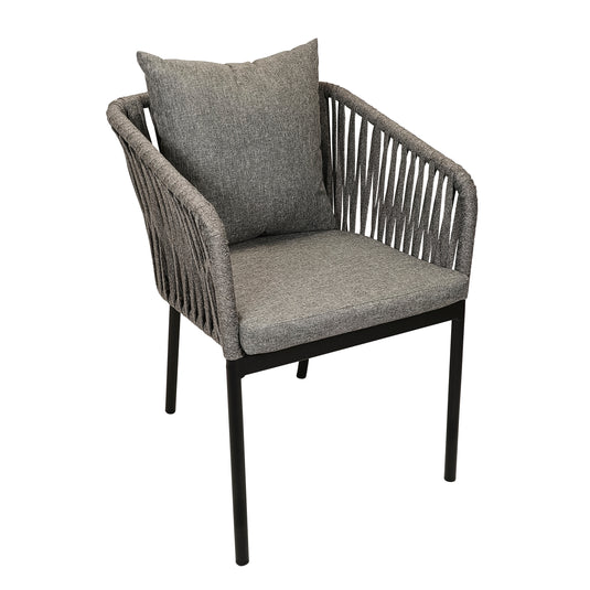 Silla de Lazo para Exterior e Interior Color GRIS JASPEADO ELONA 555-ZF44