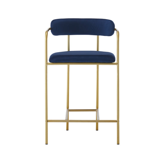 Silla alta de Interior Erin B04249-BL azul - B04249-BL