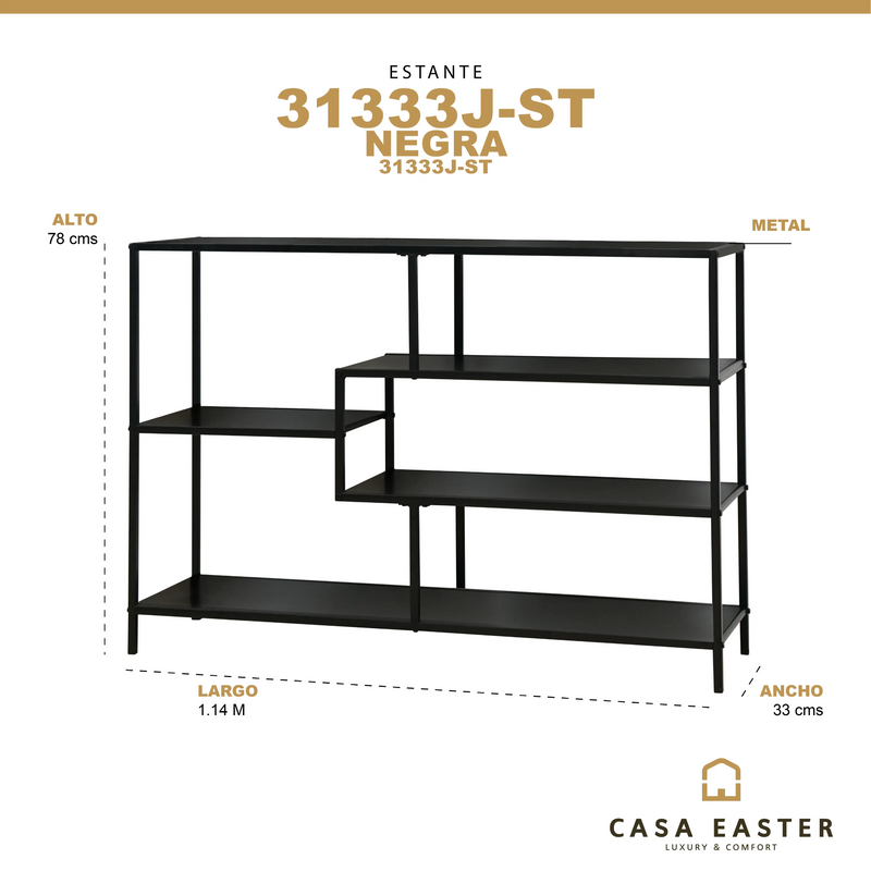 Cargue la imagen en el visor de la galería, Estante 5 niveles 31333J-ST- 31333J-ST CasaEaster
