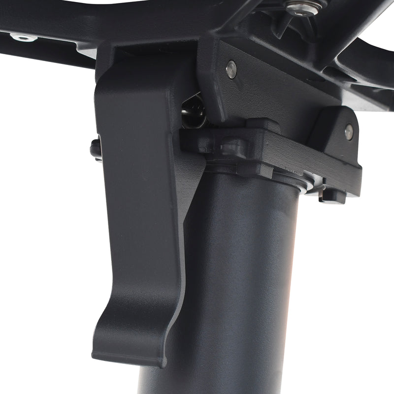 Cargue la imagen en el visor de la galería, Mesa de comedor Woodic F0814 D70 + base TIgre black - WOOD-TIG F0814
