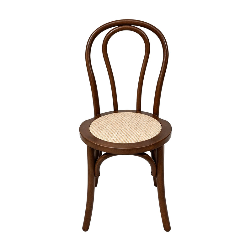 Cargue la imagen en el visor de la galería, Silla para interior FC17-WAL de madera color Walnut &amp; natural - FC17-WAL
