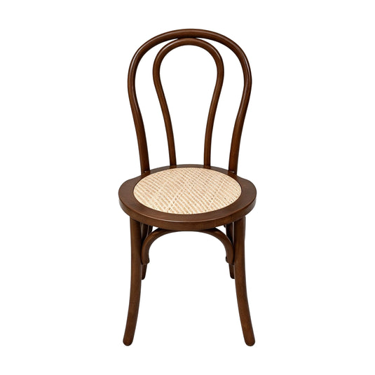 Silla para interior FC17-WAL de madera color Walnut & natural - FC17-WAL