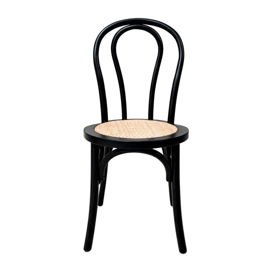 Silla para interior FC18S-NE de madera color Negro & natural - FC18S-NE