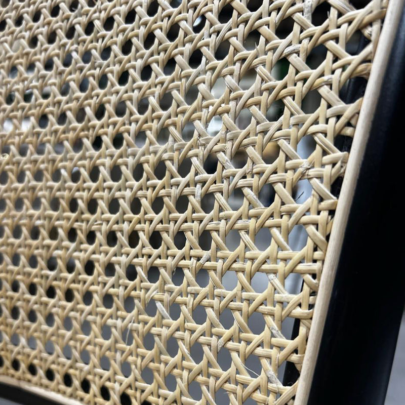 Cargue la imagen en el visor de la galería, SIlla para interior de madera color negro con natural FC39-NN - FC39-NN
