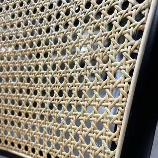 SIlla para interior de madera color negro con natural FC39-NN - FC39-NN