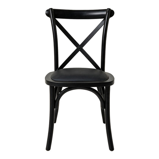 Silla de madera para interior FC02 color negro - FC02NN
