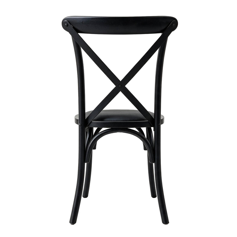 Cargue la imagen en el visor de la galería, Silla de madera para interior FC02 color negro - FC02NN
