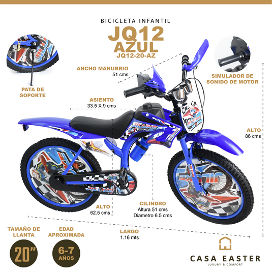 Bicicleta Infantil de 20