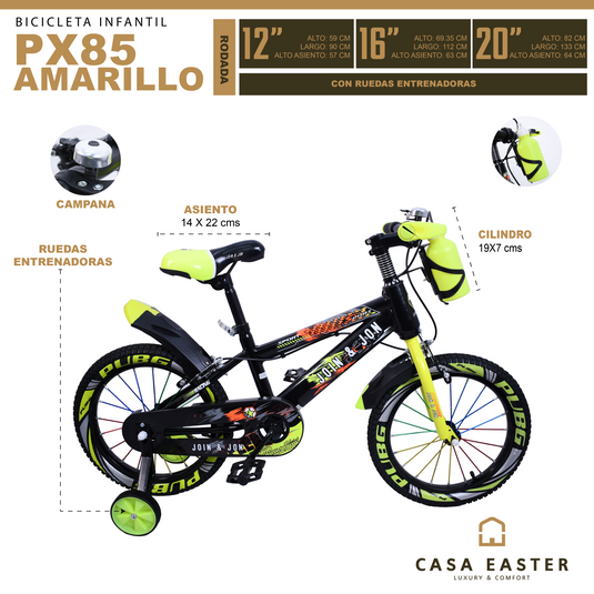 Bicicleta de 16