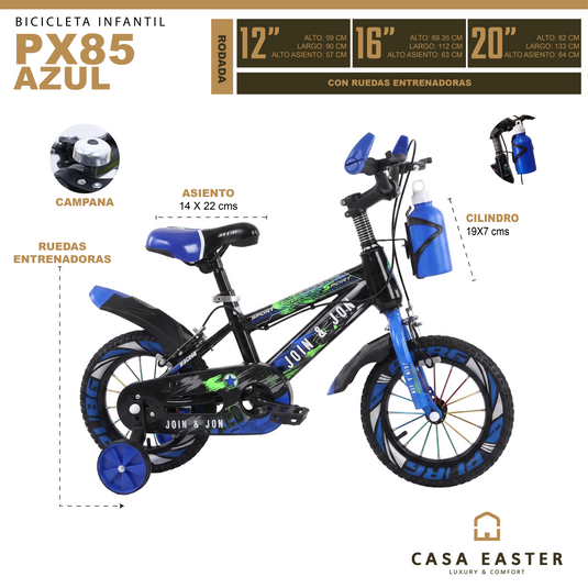Bicicleta de 12