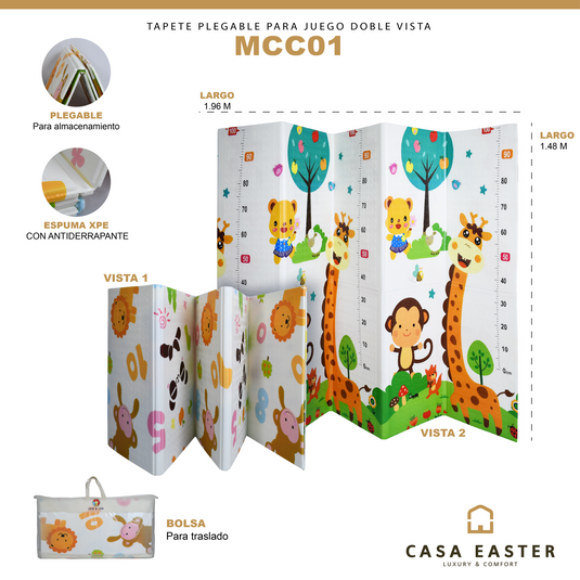 Tapete para gatear de bebe 148*191 CMS - MCC01