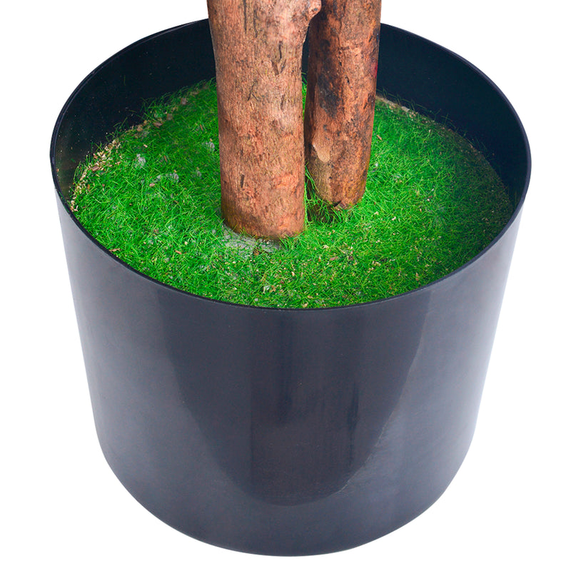Cargue la imagen en el visor de la galería, Planta Decorativa Artificial para Exterior y Interior con 1.20m Alto, FICUS TREE -201099-FI
