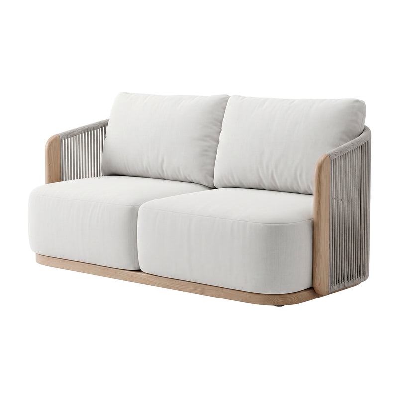 Cargue la imagen en el visor de la galería, Set Doble FIRST de madera color claro con gris - GLA-63575-21-22-47KDOB
