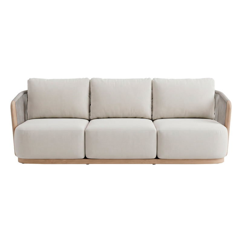 Load image into Gallery viewer, Set Triple FIRST de madera color claro con gris - GLA-63575-21-23-47KD
