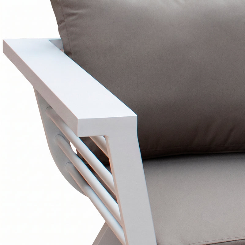 Load image into Gallery viewer, White Armchair FRIO INDIVDUAL-BIS-FW 
