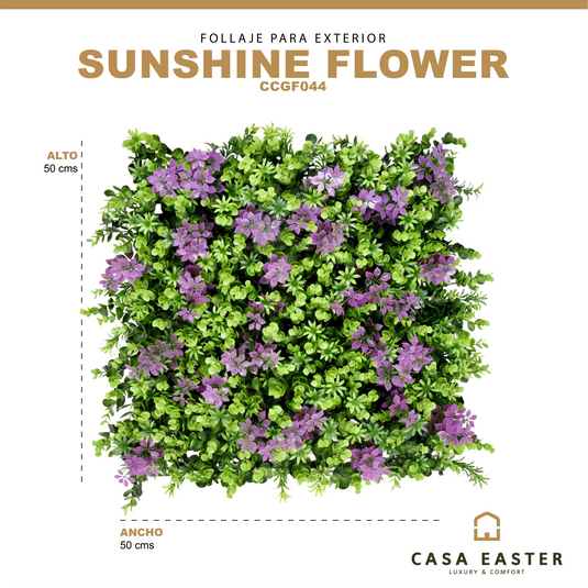 Follaje  Decorativo Sintetico para exterior y interior SUNSHINE FLOWE-CCGF044 CasaEaster