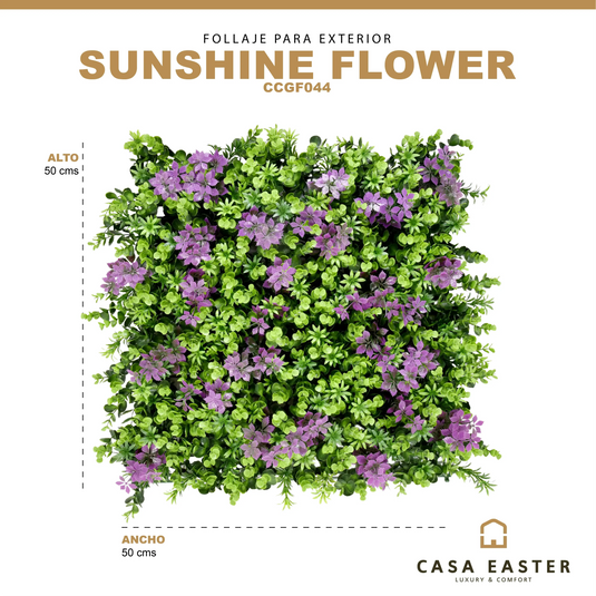 Follaje  Decorativo Sintetico para exterior y interior SUNSHINE FLOWER-CCGF044