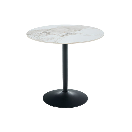 Mesa de comedor de interior para restaurante D.80cm Mazra Gloss - GDT036B3