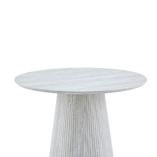 Mesa de comedor de interior 1.2 M SKY 533748B color blanco - GDT1289B2PR