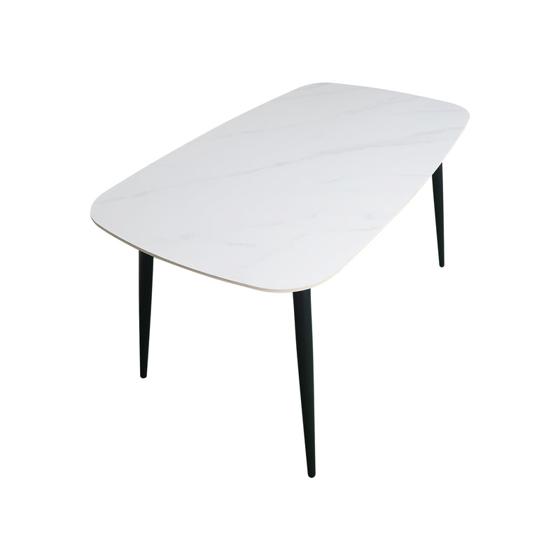 Cargue la imagen en el visor de la galería, Mesa de comedor de interior 1.4M NADO para restaurante color blanco - GDT1401B3 / GDT1111B2
